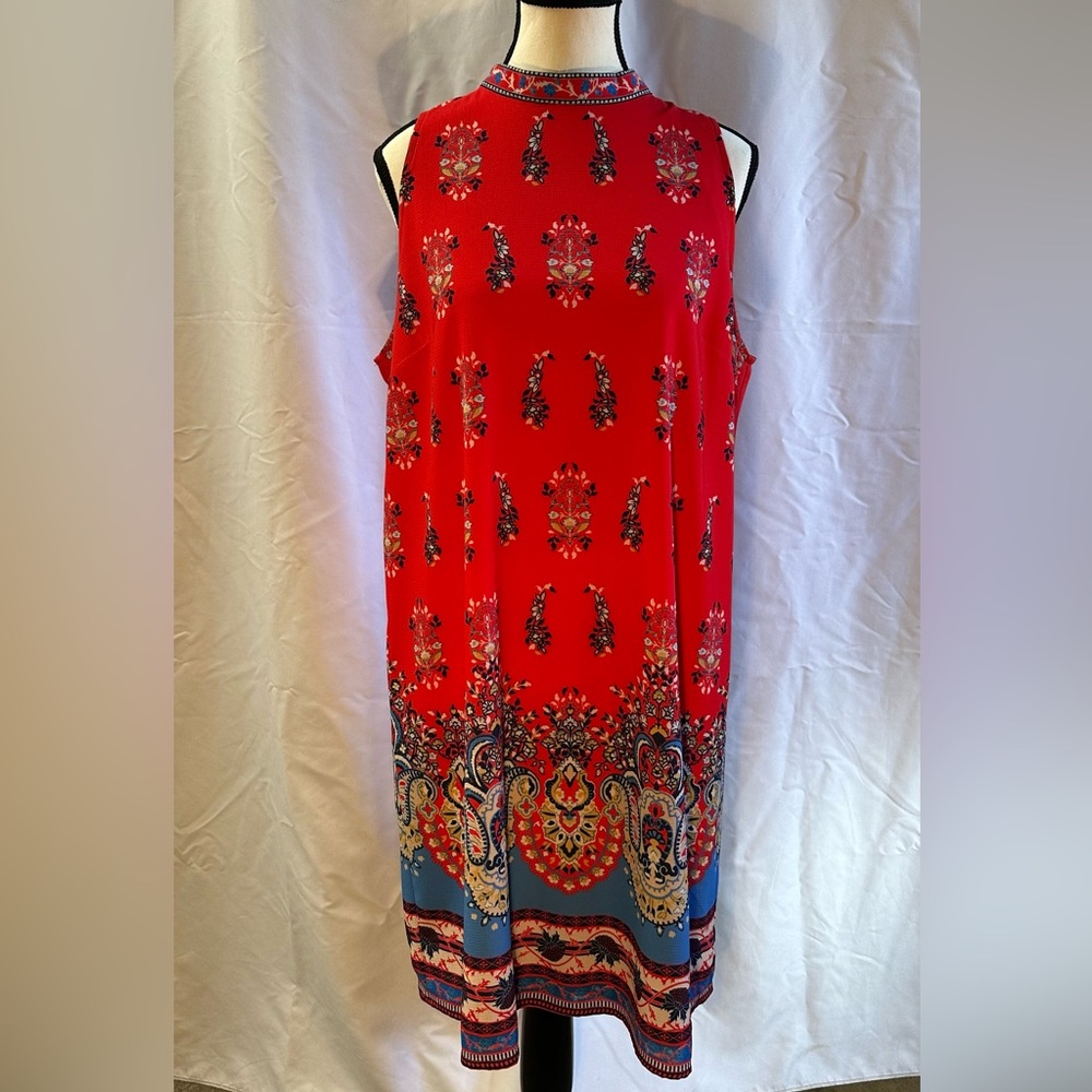 Beautiful Flying Tomato Dress • Size 12